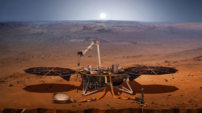 NASA洞察号探测器”火星登陆首日创下新发电纪录