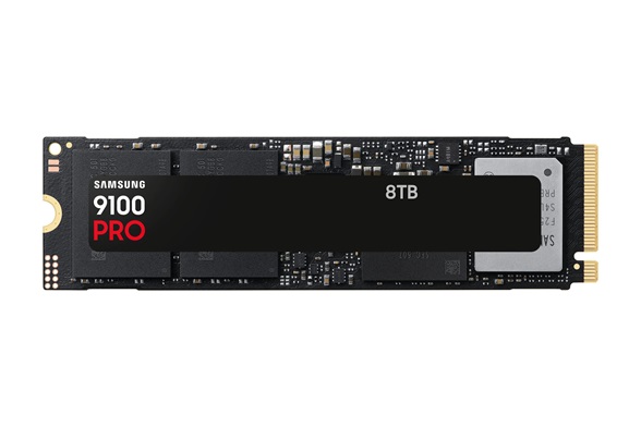 三星推出8TB 9100 PRO PCIe 5.0 固态硬盘，性能规格再升级